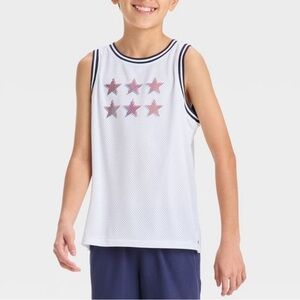 All In Motion - Boy’s  Graphic Tank Top Size XL (14)